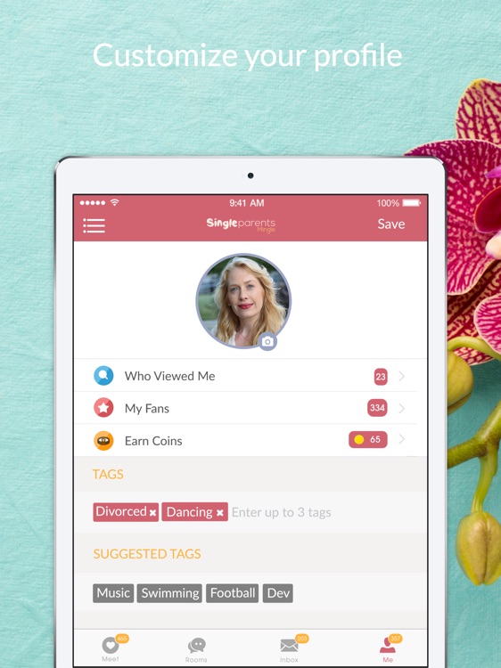 Single Parents Mingle - Divorced Dating App