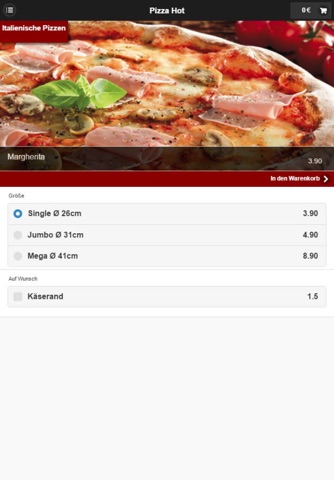 Pizza Hot Viersen screenshot 3