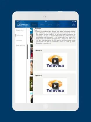 Screenshot 5 Televisa Int iphone