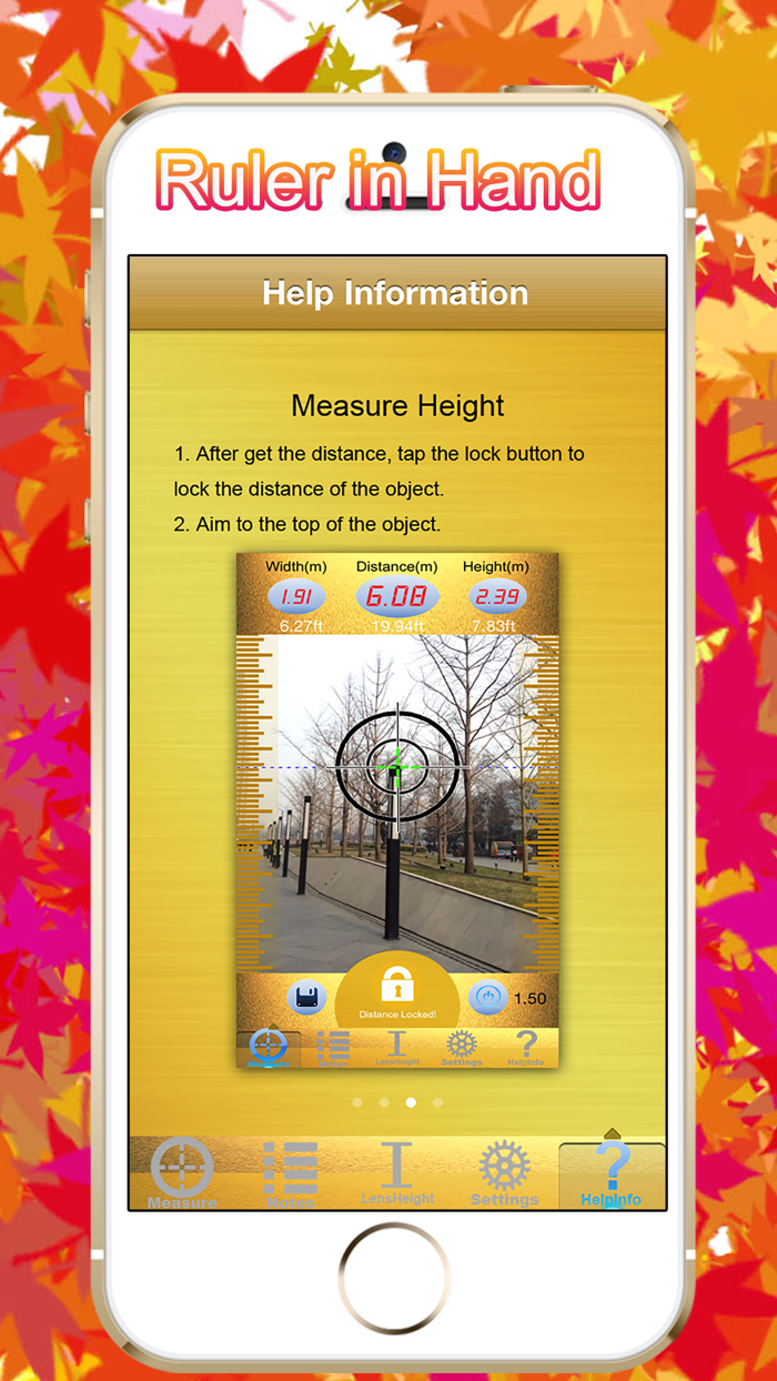 Laser Pointer Ruler - 3D Tape Measure