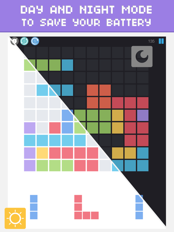 Screenshot #6 pour Fit It! Pix Fill In Grid Block Puzzle Blocky Games