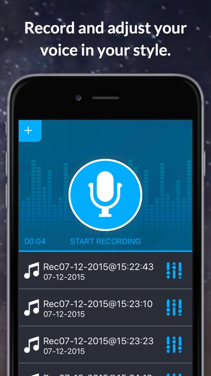 Sound Recording Pro - Smart Voice Recorder and Voice Changer with Effects