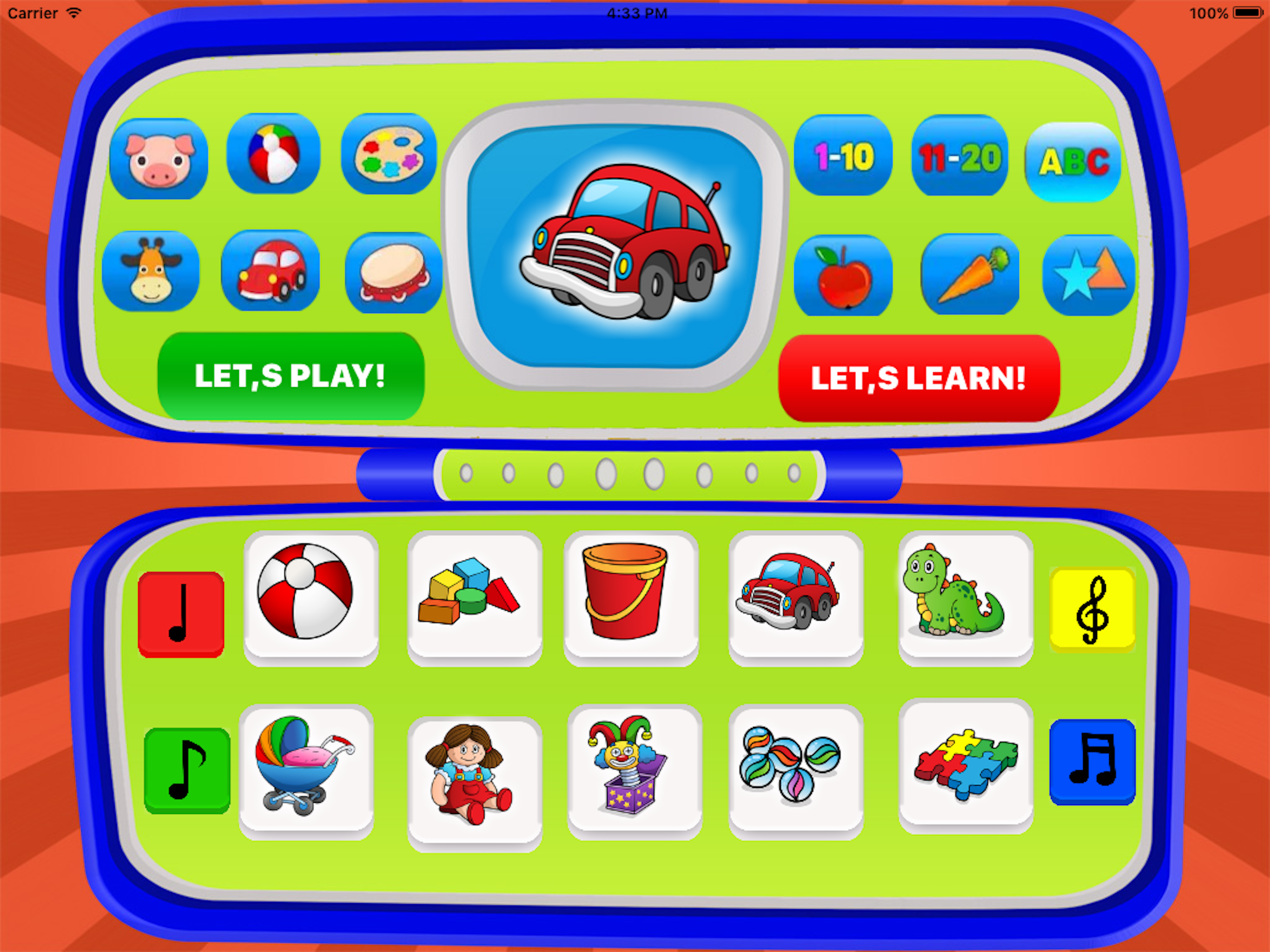 Kids Toy Phone Learning Games screenshot 3