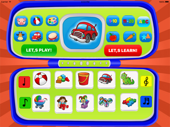 Screenshot #4 pour Kids Toy Phone Learning Games