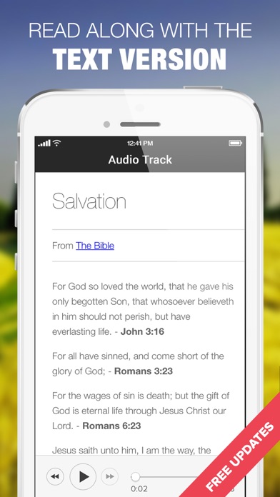 Bible Verses & Sermons Audio by Topic for Prayer iPhone screenshot 5 - Book app