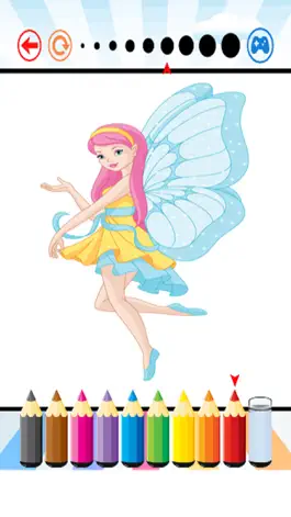 Game screenshot Fairy Art Coloring Book - for Kids hack