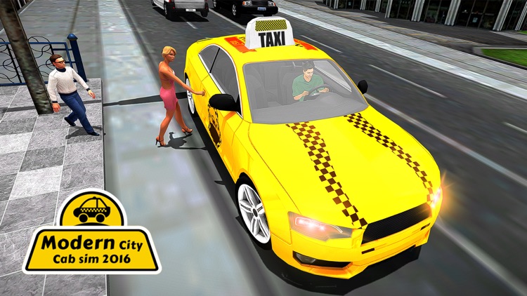 Modern City Cab Simulator 2016