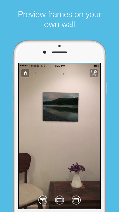 Screenshot #1 pour FrameIt AR - turn photos into beautiful frames