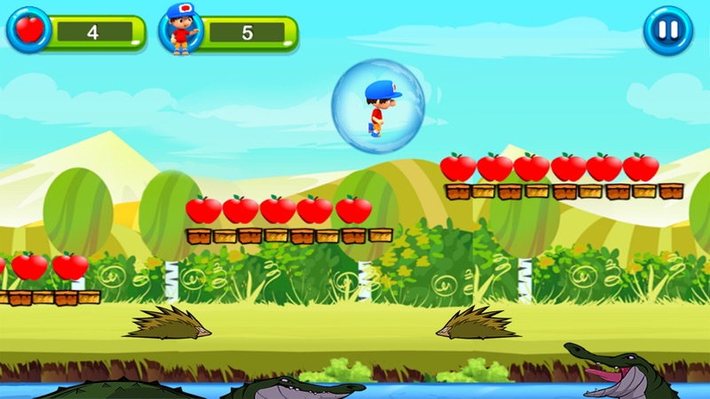 Super Jungle World - Boy Run Adventure Apple screenshot 1