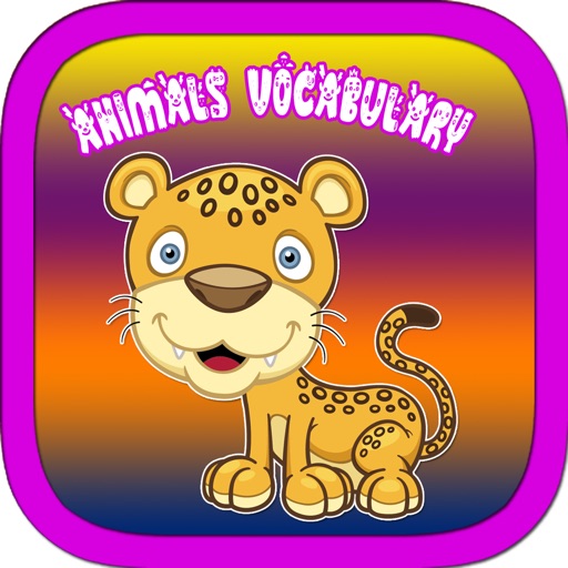 Educational learning english vocabulary (animals) free games for kids iOS App