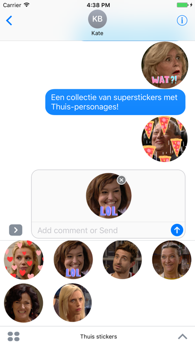 Screenshot #3 pour Thuis stickers