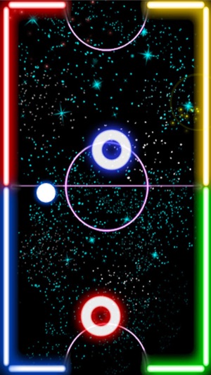 Neon Light Air Hockey : 夜光曲棍球HD 桌上冰球黄金版(圖3)-速報App