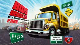 Game screenshot Kids Vehicles: City Trucks & Buses Lite for iPhone mod apk