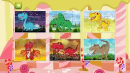 Game screenshot Динозавр головоломки детские обучающие игры игра apk