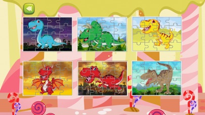 恐竜ジグソーパズル ゲーム無料キッズ 男の子のためのゲーム 子どものゲーム 幼児向けゲームのおすすめ画像2