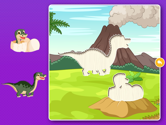 Kids Dinosaur Puzzle Games: Toddlers Free Puzzles iPad screenshot 4 - Games app