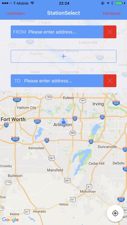 DriveHelper:shortest path with multiple locations