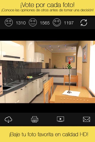 Kitchens. Interiors design screenshot 2