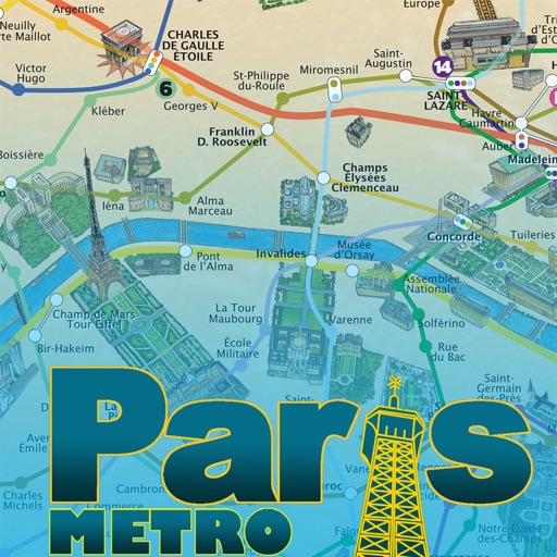 Métro Paris Illustré Premium icon