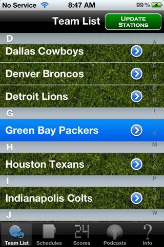 Pro Football Radio & Live Scores + Highlights screenshot 2