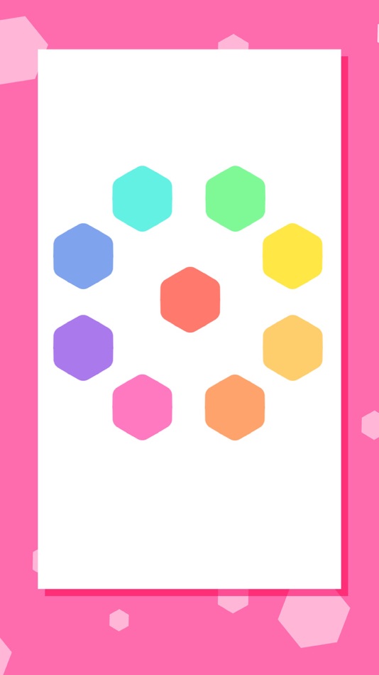 #5. Hex Cells Classic Hexagon Matching Puzzle (iOS) 由: 鸣飞 王