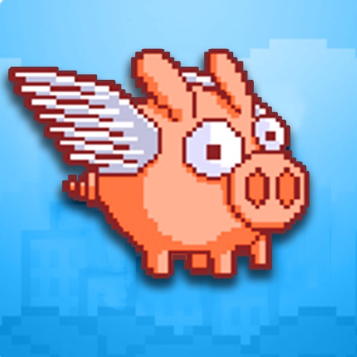 Pixel Flying Pig - Impossible Addictive Endless Game icon