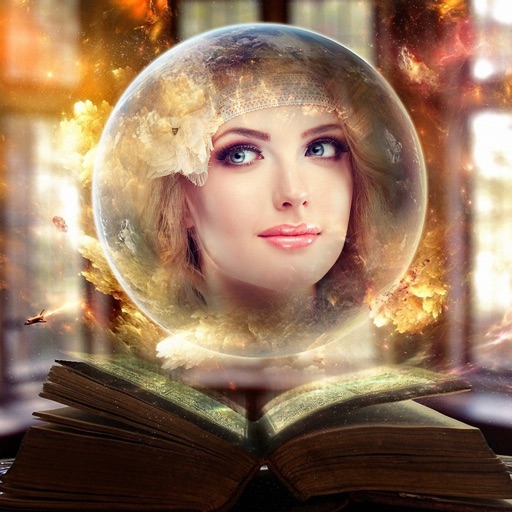 Magic Crystal Ball Photo Frames iOS App