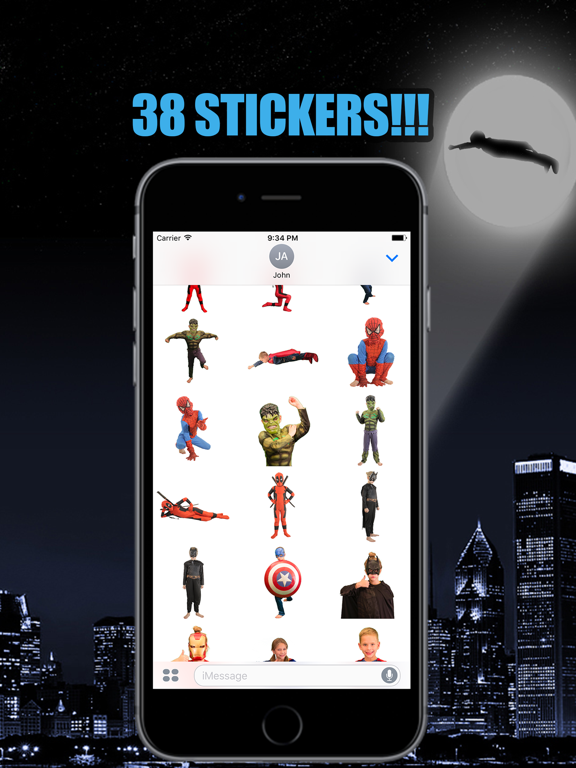 SuperHeroKids - Stickers Free