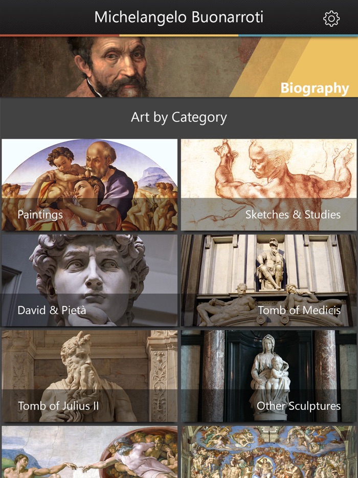 Michelangelo Virtual Museum  Art Gallery