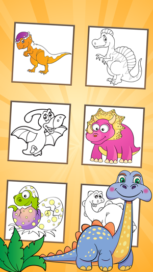 Dino Coloring Adventures Book(圖3)-速報App