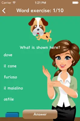 Game screenshot Italian Class Lite apk