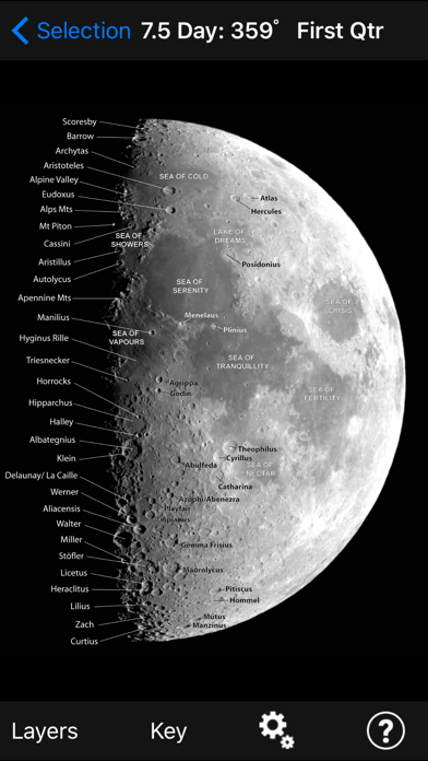 Moon Phase Photo Maps Screenshot