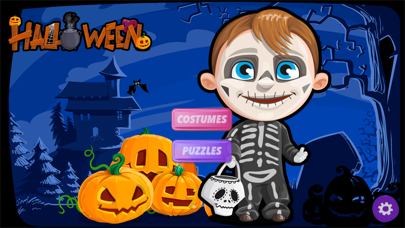 Screenshot #1 pour Halloween Costumes et Jeux de Puzzle