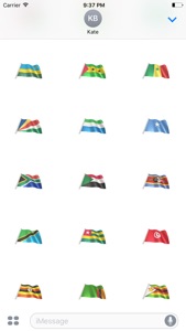 African Flags screenshot #1 for iPhone