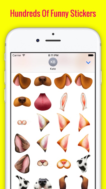 Snap Face Funny Stickers for iMessage
