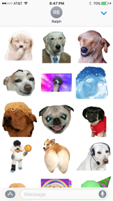 dogdings ~ animated dog stickers for dogs screenshot
