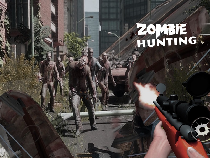 Zombie Hunting - 3D Horror Sniper Hunter FPS Shoot screenshot 6