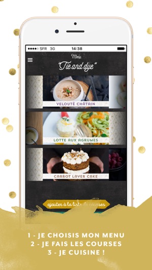 Et voilà ! Menus de fête