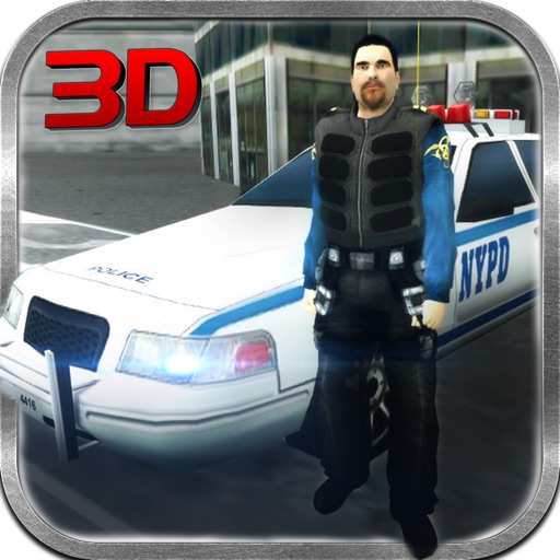 San Andreas City Police Van 3D Icon