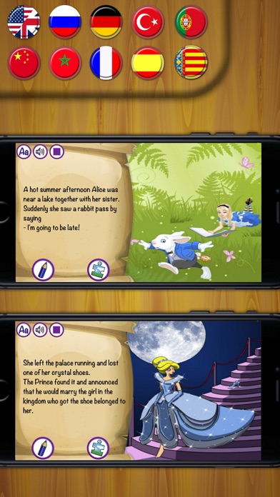 Classic fairy tales interactive book for kids -Pro 1.5 IOS -