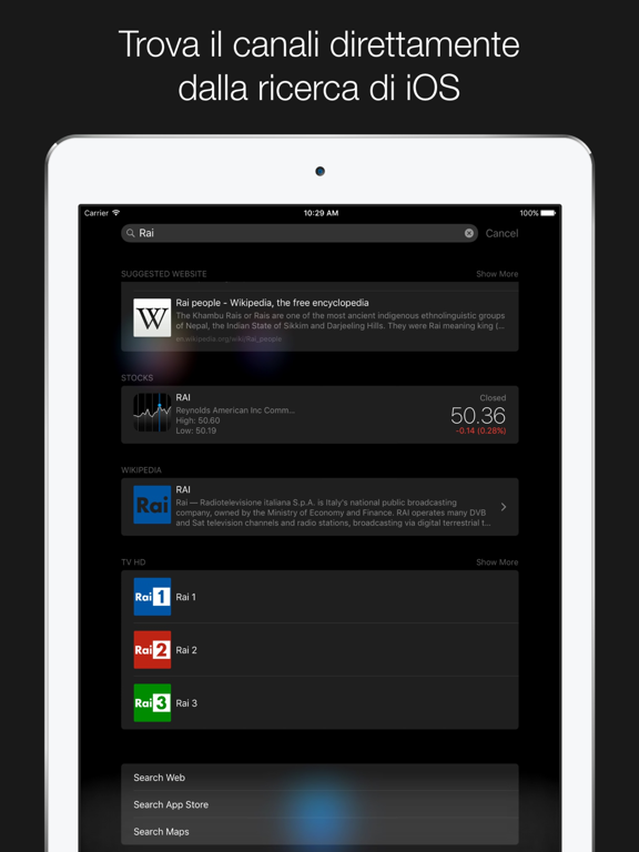 Screenshot #6 pour TV HD Italia