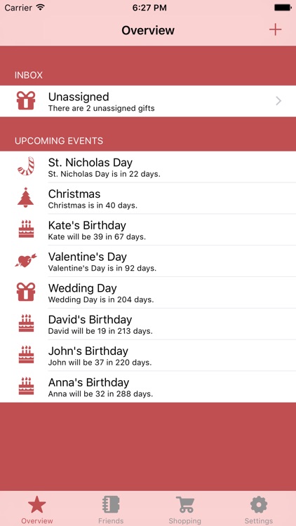 Gift Idea Lite - Wish List