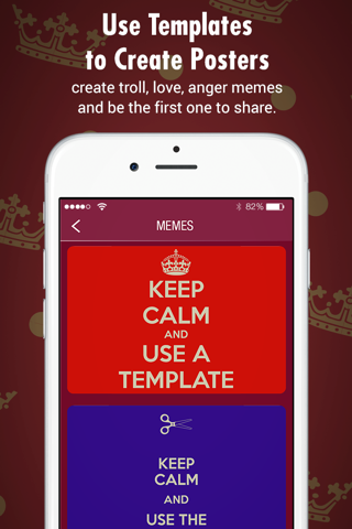 Keep Calm Maker - create and share fun Memes screenshot 2