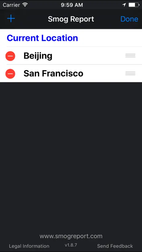 Smog Report