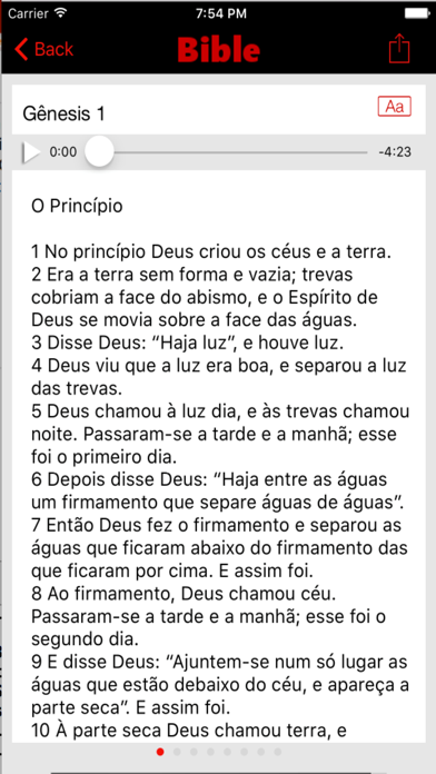 Nova Versão Internacional Bíblia (Audio) screenshot 4
