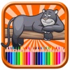 Amazing Cutie Panther Draw Coloring Book Fun Game