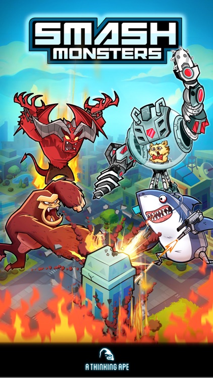 Smash Monsters - City Rampage screenshot-4