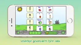 Game screenshot FROSKALEIKUR - SKÓLAMEISTARINN - Listin að lesa apk