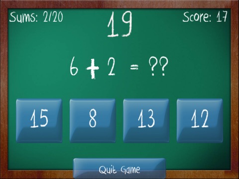 Simple Sums Free - Maths Game for Childrenのおすすめ画像1