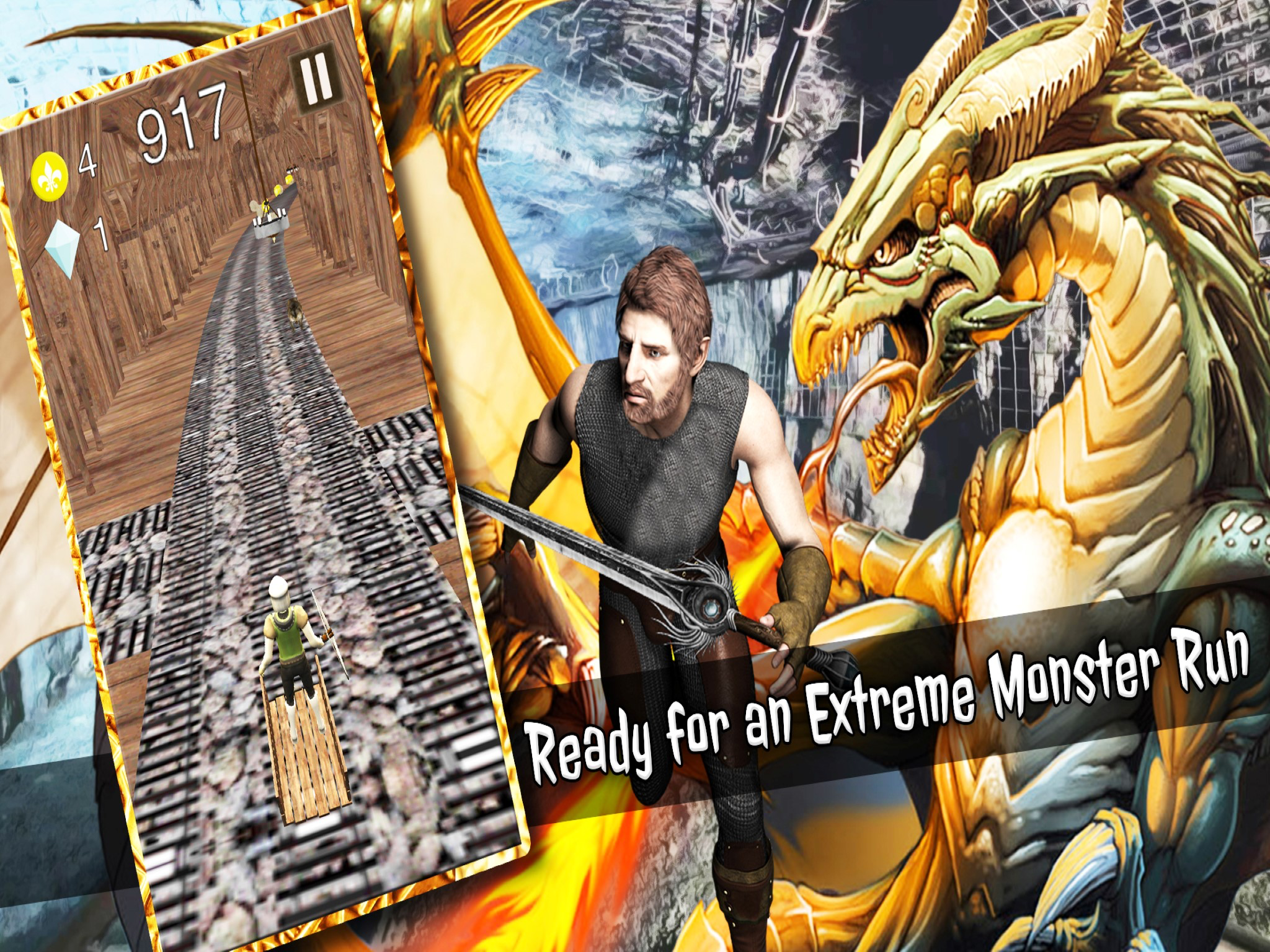 MineCart Rail Rusher War Chase-Mine Survival Story screenshot 4